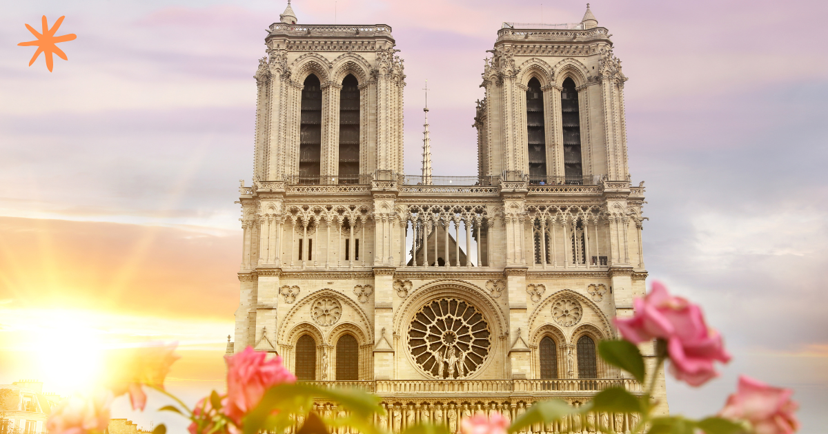 ノートルダム「一度限り」の結婚式。新郎は再建に捧げた大工